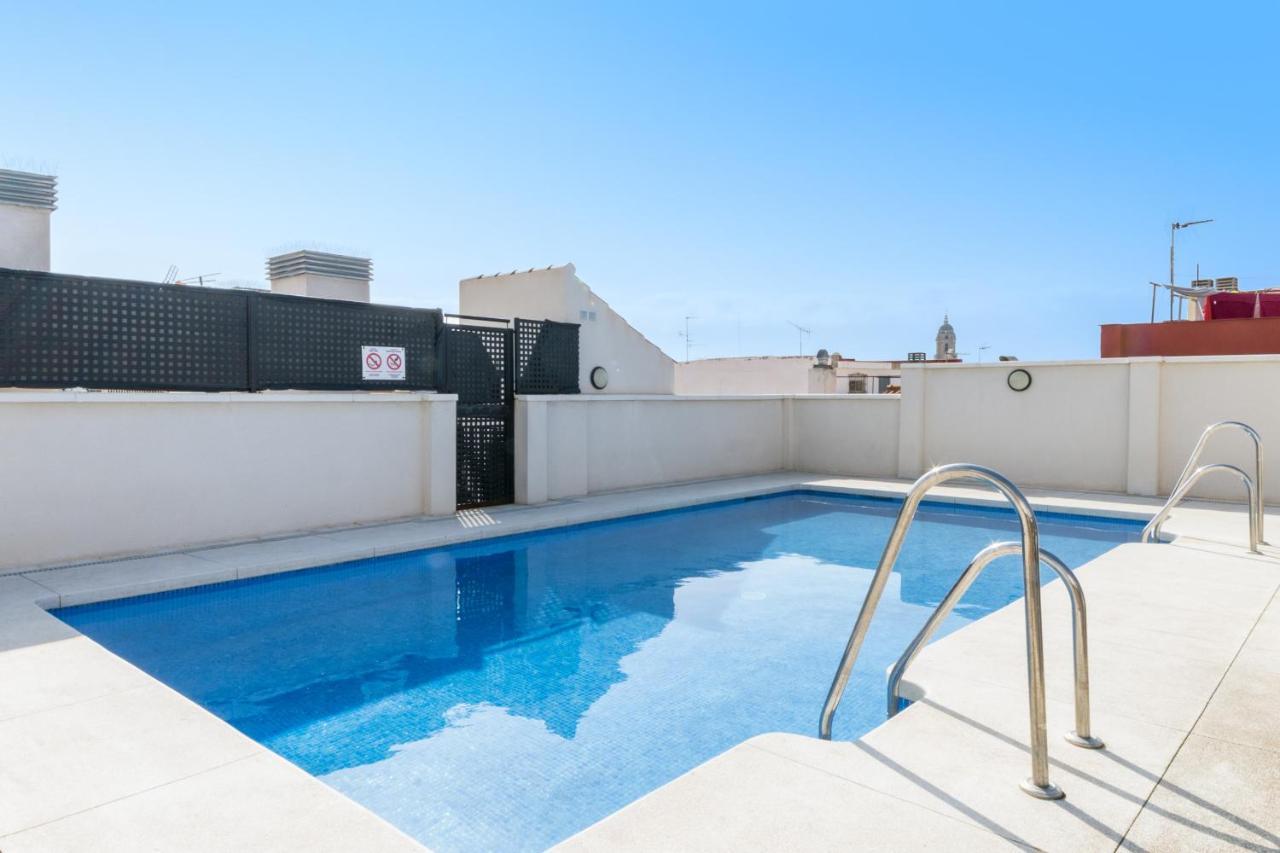 -Malagasunapts-City Centre Terrace Pool Parking Exterior foto